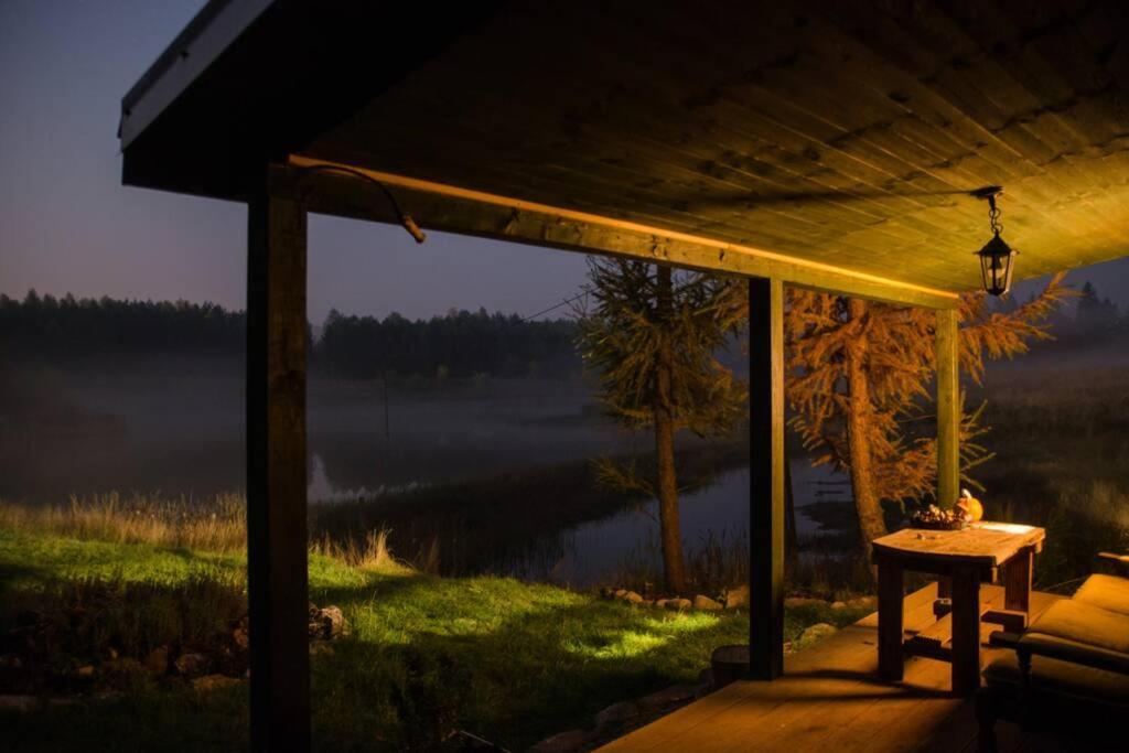 Hut In The Mid. Of Nowhere + Priv Pond+3 Ha Darzkowo Exterior photo